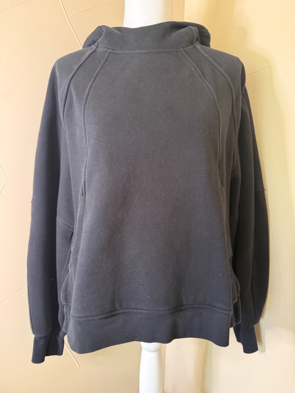 lululemon athletica Black Hoodie Sweatshirt
